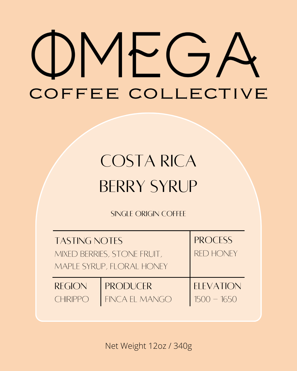 Costa Rica Berry Syrup Wholesale
