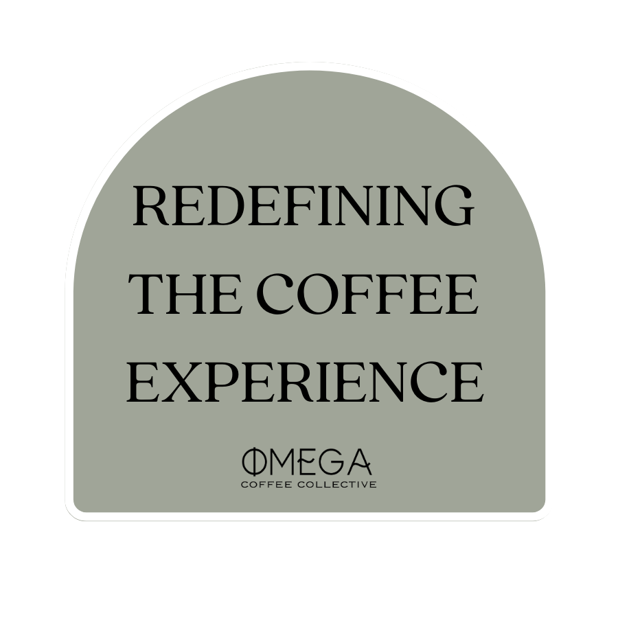 Redefining the Coffee Experience Sticker